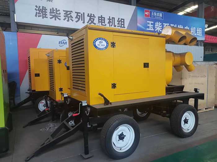 移動防汛泵車