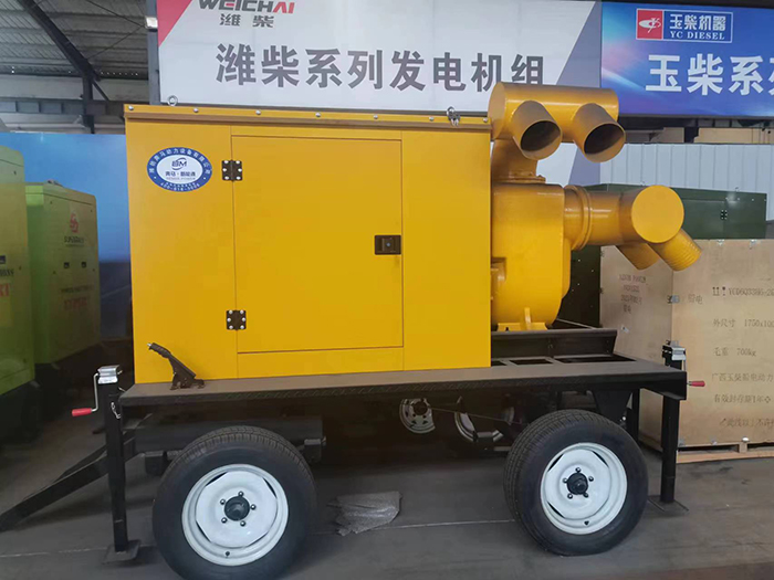移動防汛泵車